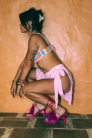 Alana Crochet Bralette Multi-Colour