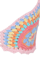 Alana Crochet Bralette Multi-Colour