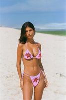 Stella's Blue Ocean Hand Embroidered Sequin Bikini bottom