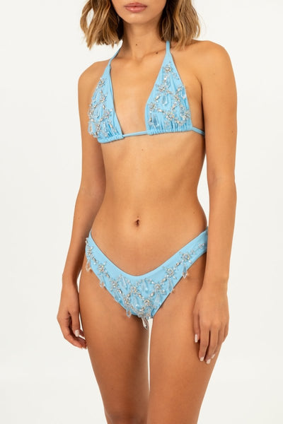 Calliope Luxury Crystal Bikini Top