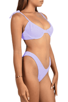 Ariel Hand Embroidered Underwire Bikini Top